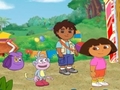 কোষাগার Dora অনলাইনে খেলা