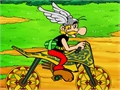 মোটর সাইকেল এ Asterix অনলাইনে খেলা